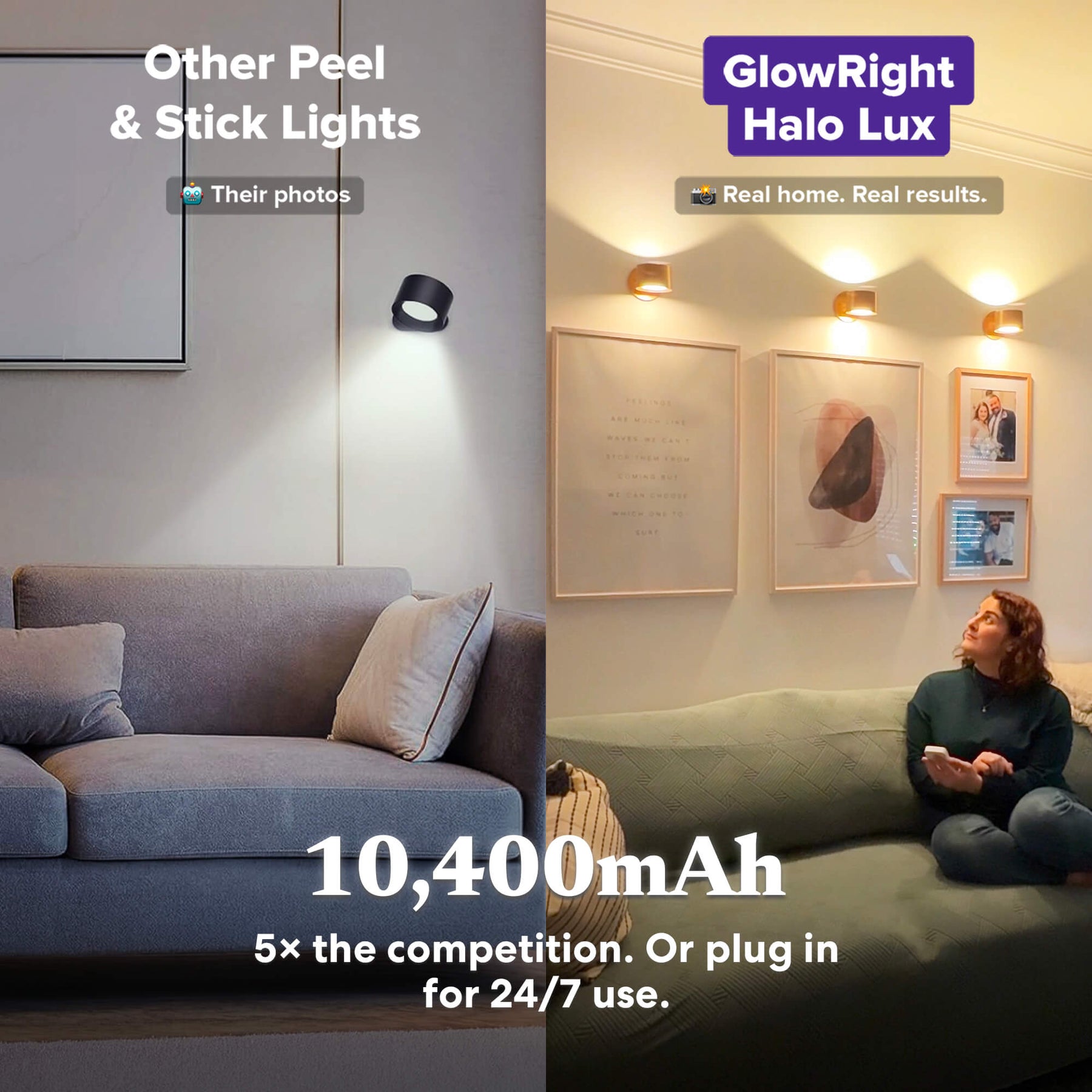 GlowRight Smart+ Halo Lux