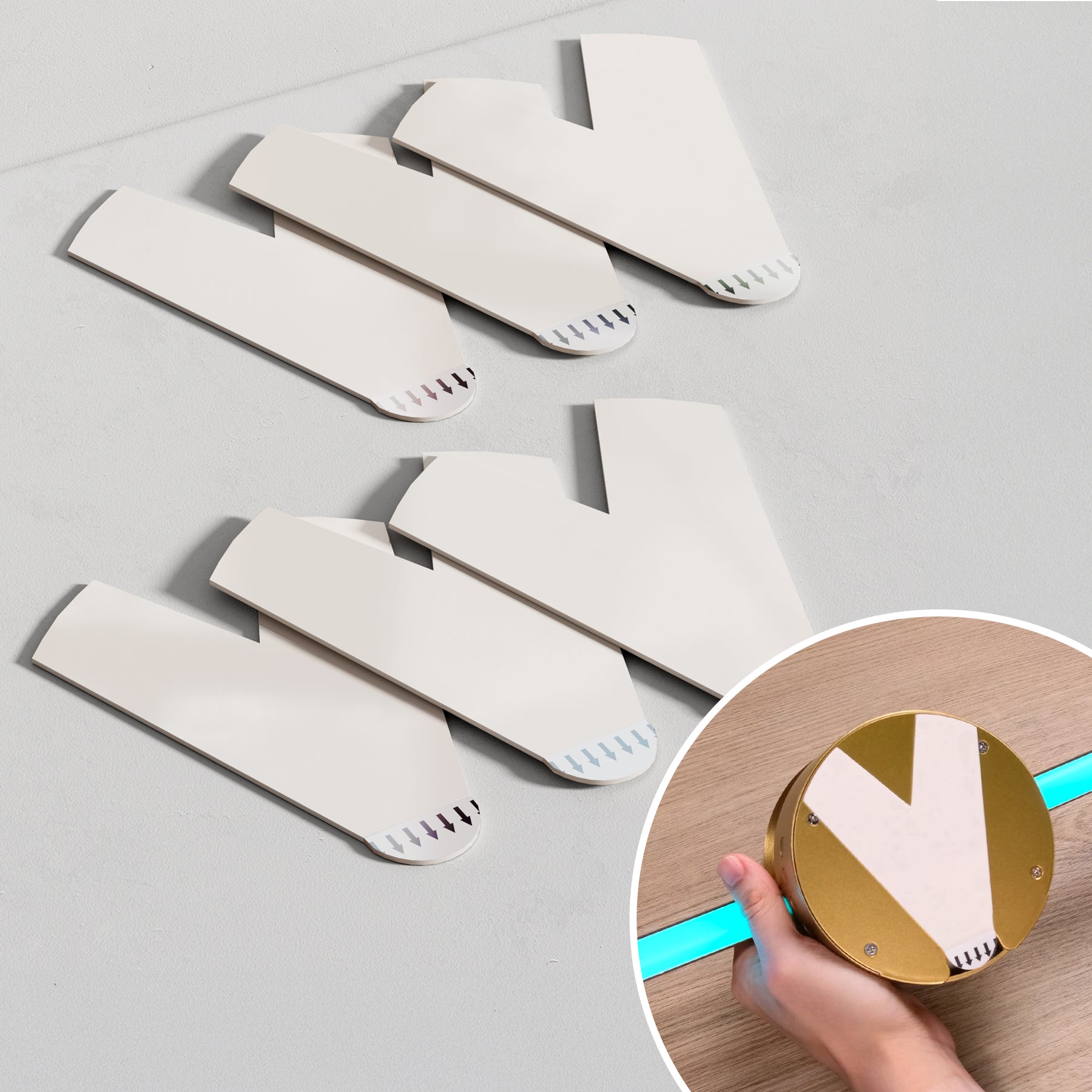 Aura Beam Adhesive Pads · 6-Pack